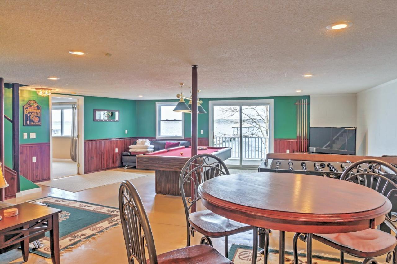 Waterfront Seneca Lake House Fire Pit And Boat Dock Geneva Zewnętrze zdjęcie